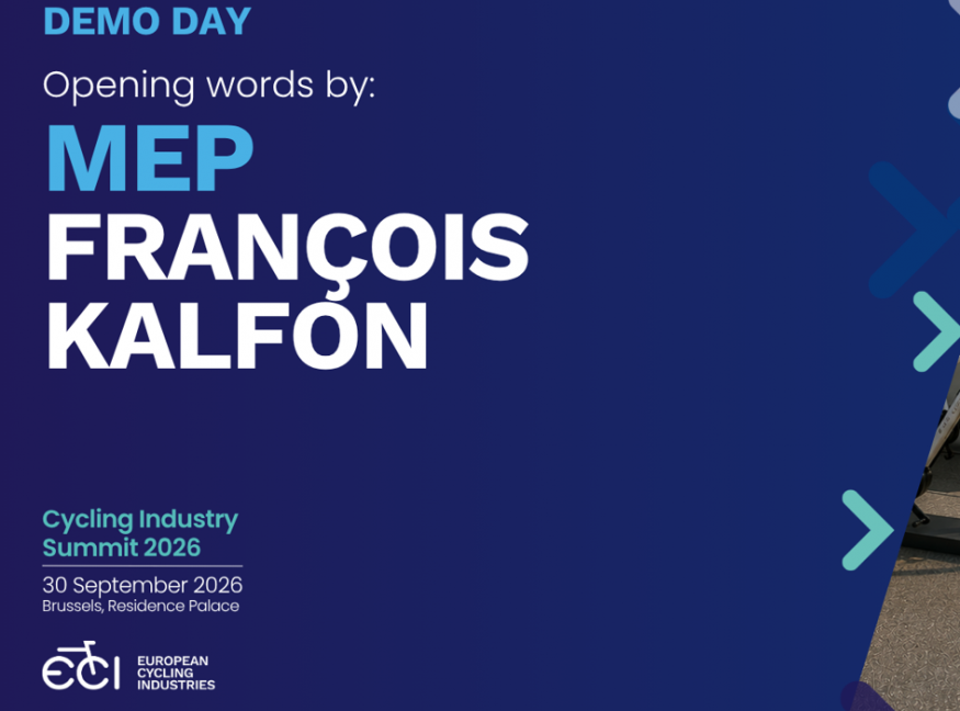 MEP François Kalfon to Open ECI’s First Bike Demo Day in Brussels